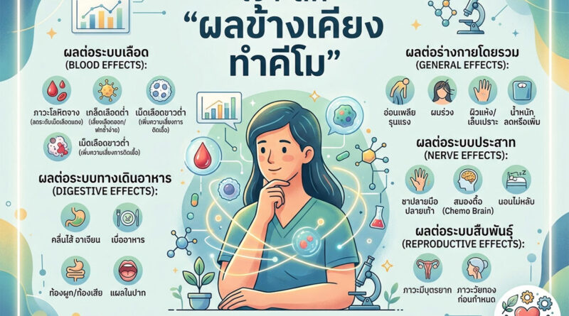 ผลข้างเคียง คีโม_imurathailand